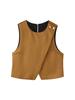 Z Verano Nuevo Top de Doble Botonadura con Textura de Satén de Seda 8459556 con Cinturón Pantalones Sueltos de Seda y Satén 7965556