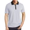 2024 Verão Europeu e Americano masculino de manga curta camiseta de lapela de manga curta Comércio exterior camisa pólo masculino camisa transfronteiriça polo de correspondência de cores