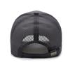 Gorra de béisbol de ala larga para hombre de mediana edad, de verano, con red transpirable, parasol, protección solar, para pesca y ocio al aire libre