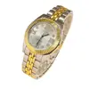 Reloj de Cuarzo de Acero Inoxidable para Mujer Nuevo de Otoño 2026 Transfronterizo Moda Impermeable Reloj para Uso Diario