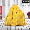 Bolsa con cordón de algodón y lino estampada con liquidación de fábrica, bolsa para guardar ropa interior, artículos diversos, bolsa de regalo para viajes