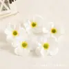 Cabezas de flor de amapola artificiales, cabezas de flor falsas, accesorios para pared de flores de salón de bodas, accesorios de flor para pasador de pelo DIY, decoraciones para ropa