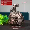 Cenicero de Cornucopia del Zodiaco de Metal Material de Aleación Artesanías de Metal Decoración del Hogar Sala de Té Oficina Regalo