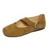 Zapatos Mary Jane súper populares con hebilla para mujer, nuevos zapatos planos casuales con hebilla de verano 2026, zapatos de ballet de punta redonda