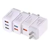 Cargador USB 5V2.4A3 para EE. UU./Europa, adaptador USB para teléfono móvil, cargador USB dual para teléfono móvil.