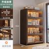 Librero de Madera Maciza de Combinación Libre Gabinete de Almacenamiento Modular Almacenamiento de Pared Integrado Gabinete Bajo Estante de Exhibición de Piso