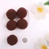 Em estoque: pompons de alta elasticidade de 4CM, 5CM, 6CM, brinquedos para crianças do jardim de infância, bolas absorventes de água feitas de poliéster, 100 peças por pacote