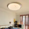 Luminária de Teto Imitando Jade Estilo Bauhaus Lâmpada de Quarto Luminária de Teto para Sala de Estar Sala de Jantar Iluminação de Luxo Simples de Alta Qualidade Protetora para os Olhos