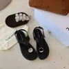 Sandalias Versátiles con Clip para Dedos de Verano 2026, Punta Plana, Moda Europea y Americana, Sandalias de Playa con Clip para Dedos para Mujer