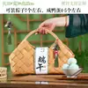 2026 Caja de Empaque para Zongzi Caja de Regalo Huevo de Pato Salado Especialidad Festival del Bote del Dragón Regalo Cesta de Regalo de Mano Tejida de Bambú y Ratán