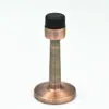 Porta perfurada topo batente de porta liga de zinco borracha anti-colisão porta anti-antigo vaso sanitário anti-colisão preto cinza branco