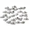 Cuentas Espaciadoras de Aleación de Plata Antigua Galvanizada Cilindro Decorativo para Colgar en Cinturón Pendientes Pulsera Collar Cadena de Teléfono Móvil Accesorios Hechos a Mano DIY