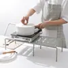 2460 Zapatero Escalonado Estante de Almacenamiento Ahorrador de Espacio para Cocina Hogar Sala de Estar Dormitorio Organizador de Zapatos Chanclas de Plástico