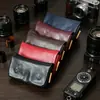 Bolsa para cámara Ricoh 12s de mochilero, disponible en cinco colores, hecha de material suave con forro de felpa e incluye una ranura para tarjeta de memoria