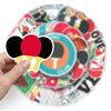 50 pingue-pongue grafite personalidade transfronteiriço esportes criativo DIY copo d'água capa de celular adesivo para mala