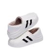 Pantufas de Algodão Masculinas para Outono e Inverno 2025, Novo Estilo para Uso Doméstico Interno, Impermeáveis, Antiderrapantes, Forradas com Lã, Quentes, Sapatos de Algodão Fechados Atrás para Uso Externo, Versão Feminina Disponível