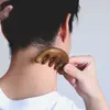 Peine de Madera Creativo Personalizado con Cinco Garras para Masaje y Drenaje de Meridianos Herramienta de Terapia para Ojos, Cuero Cabelludo y Cabeza Artefacto para Rascar la Cabeza