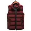 Nueva Chaqueta Chaleco de Moda para Hombre 2026, Acolchada de Algodón Down, Engrosada, Cortavientos, Impermeable para Exportación