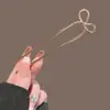 Grampo de cabelo minimalista de alta qualidade com nó de estrela para mulheres 2026 novo nicho simples para penteado updo acessório de cabelo para o dia a dia