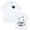 Camiseta del Rapero Sueco Bladee Camiseta con Logo de Skate Drain Gang