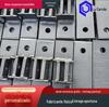 Mineração monotrilho placa suspensa base de aço manganês material durável monotrilho base suspensa