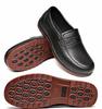 Zapatos de Protección Laboral de Plástico PVC, Zapatos Casuales de Otoño e Invierno para Personas de Mediana Edad y Mayores, Nuevos Zapatos Planos Transpirables para Obra, Cocina, Zapatos de Hombre