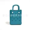 Bolso de Playa Eva de Gran Capacidad Bolso Tote Ligero Estilo Coreano Accesorios para Bricolaje Bolso con Agujero para Hombro Estilo Ins