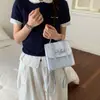 Mochila Cuadros con Lazo Estilo Girly 2026, Bolso Cruzado de Hombro Único con Diseño de Nicho, Versátil para Viajar y el Uso Diario