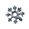 Llave copo de nieve multifuncional 18 en 1 de uso múltiple, combinación de tarjeta de herramienta, tarjeta de herramienta hexagonal de ciruela de uso múltiple
