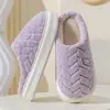Pantuflas de Algodón Impermeables para Hombre 2025 Nuevo Invierno Talón de Bolsa Para Usar Afuera Suela Gruesa Forro de Felpa Cálido Engrosadas Anti-Olor Zapatos de Algodón para Hombre
