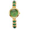 Reloj de pulsera de moda para mujer, esfera redonda, diamantes, cuarzo, nuevo, comercio exterior, 2024