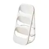 Caixa de Armazenamento para Mesa DIY Porta-Canetas Inclinado Cosméticos à Prova de Poeira Porta-Canetas para Papelaria Porta-Canetas para Sala de Estudo Inclinado à Prova de Poeira