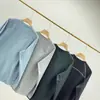Camiseta Básica Unissex Estilo Casal Gola Redonda Fio Colorido Manga Raglan Longa 8811