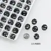 Popular Rosa Millennial de Dongzhou com Corte Redondo 6*6mm Brilhante Vidro Strass Corte Rosa Brincos de Unha Usáveis e Acessórios de Nail Art