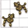 Los más vendidos de Amazon Nueva Serie de Animales Perro de Aleación Antigua Colgante Colgante Pulsera DIY Collar Accesorios de Joyería