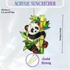 Adornos Colgantes Creativos Sol Pequeño Decoración para el Hogar Atrapador de Animales Plano Amazon Colgantes Decorativos Acrílico Varios Diseños de Osos