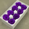 Flor Mágica Flor Eterna Grado AB 4-5 Rosa Caja Entera diy Bolsa de Material Floral Cubierta de Vidrio Día de San Valentín Unicornio