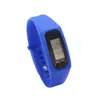 Pulseira Pedômetro Eletrônico de Fornecimento Spot Relógio de Silicone LED Multifuncional Moda Esportiva Pedômetro Relógio de Presente