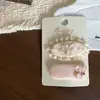 Nuevo Clip para el Cabello de Niña con Moño de Encaje Estilo Francés Pasador Clip Lateral Clip para el Flequillo