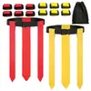 F61A3 Futebol Americano Flag Football Transfronteiriço 3 Cintos de Bandeira de PVC Cintos de Futebol Juvenil Série Velcro