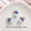 Nuevas Cuentas de Cerámica Pintadas a Mano Cuentas de Animales Oso Lindo Accesorios para Pulsera Collar Colgante DIY con Cuentas