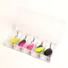 Cebo Micro Lure, Spinnerbait Minnow, Spinnerbait Giratorio Compuesto, Lure Metálico, Lure Colorido, Cebo para Whitefish de Largo Alcance, Equipo de Pesca