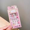Calcomanías de uñas tridimensionales de dibujos animados para niños parche de uñas para niña pequeña armadura para bebé desmontable impermeable venta al por mayor de uñas
