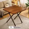 Mesa de Comedor Plegable para Uso Doméstico, Mesa Pequeña para Apartamento, Mesa Plegable Sencilla para Casa de Alquiler, Mesa Pequeña Portátil para Exteriores, Mesa Cuadrada de Comedor