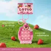 Llavero Auténtico Serie Oso de Fresa Colgante Creativo Decoración para Mochila Juguete de Botón para Alivio del Estrés Regalo Venta al por Mayor