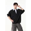 Ropa Nueva de Otoño 2025 para Hombre, Tendencia Estilo Coreano Sudaderas de Moda de Manga Larga, Tops con Diseño Falso de Dos Piezas, Alta Gama de Moda