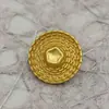 Design de Padrão Trançado Botões de Metal Costurados à Mão Botões para Blazers Femininos Acessórios de Vestuário Botões Venda por Atacado