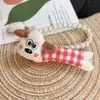 Estilo Coreano Pelúcia Longo Cachorro Desenho Animado Acessórios Criativo Formato Dachshund Broche Acessórios Acessórios