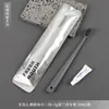 Bolsa de Película de Aluminio Set de Artículos de Tocador Desechables de Alta Gama para Hoteles, Seis Piezas, Incluye Cepillo de Dientes y Navaja Desechables
