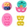 Molde de silicona líquida para hacer máscaras de mascarada, para decorar tartas de fondant y chicles.